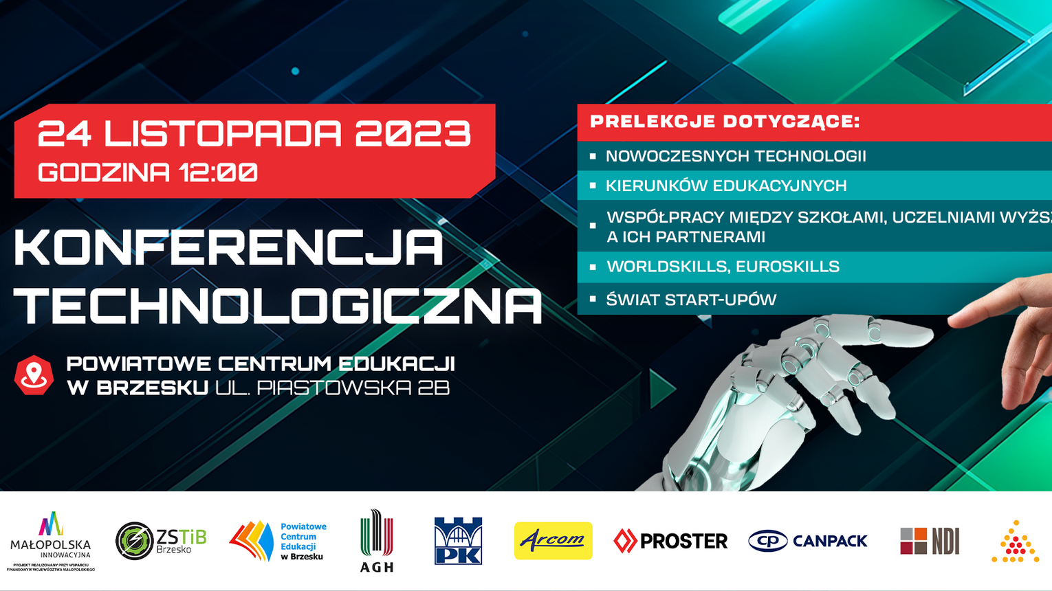 W Brzesku Odb Dzie Si Konferencja Technologiczna