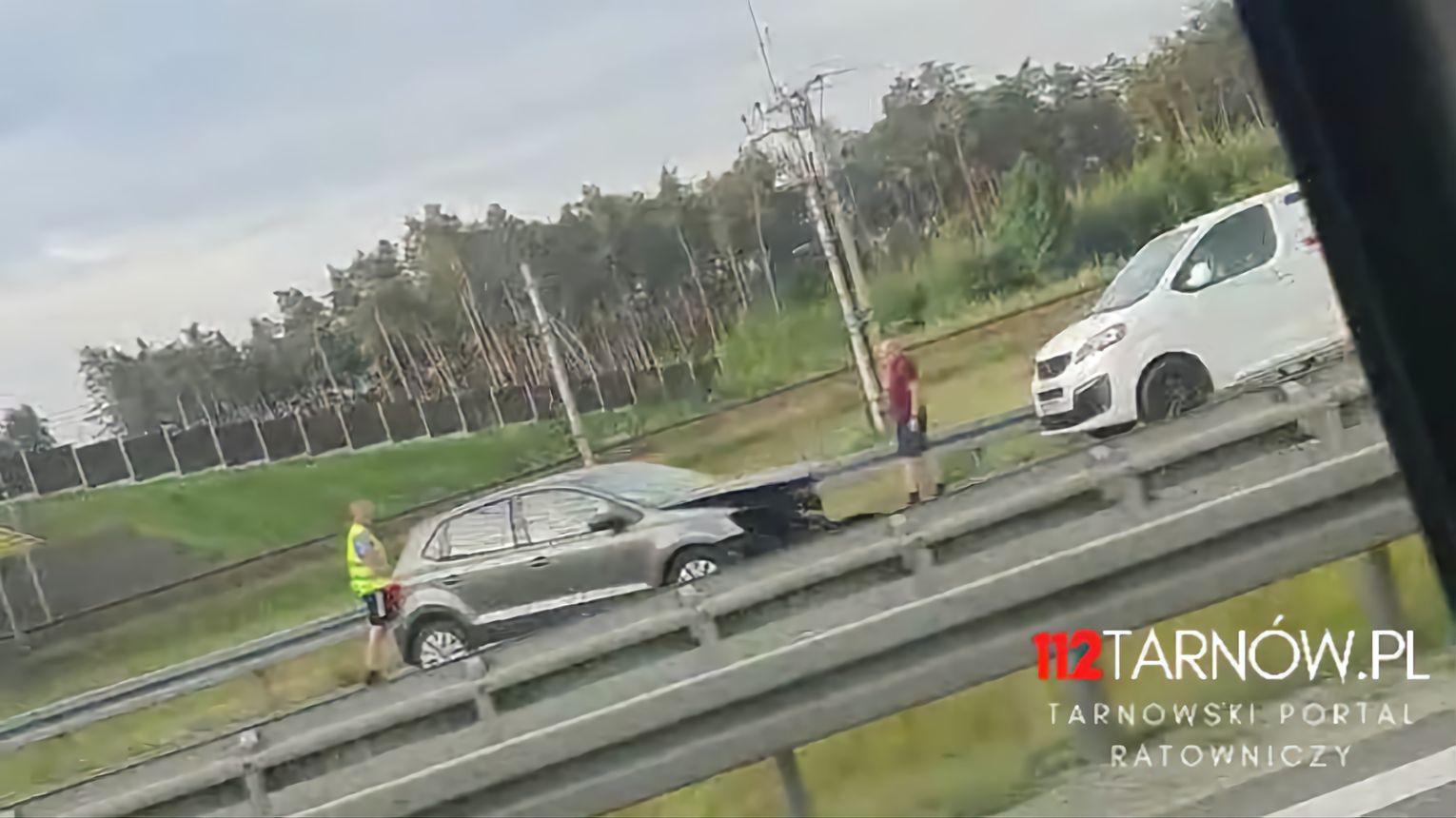 Wypadek Na A Pod Tarnowem Jeden Pas W Kierunku Rzeszowa Zablokowany