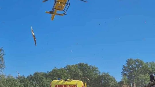 37-latek ranny podczas zawodów na strzelnicy w powiecie dąbrowskim. Lądował śmigłowiec LPR