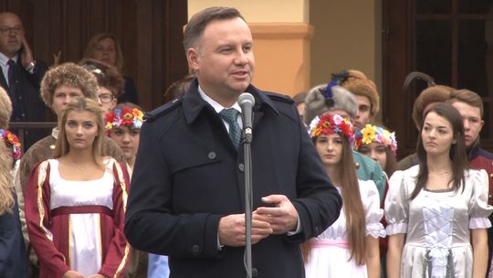 Andrzej Duda w Zakliczynie