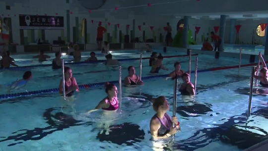 Aqua Show na basenie w Mościcach
