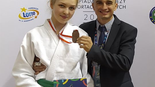 Brązowy medal dla młodej zawodniczki judo z Wierzchosławic