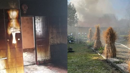 Buchcice. Rodzina straciła w pożarze dom. Teraz ich dzieci zorganizowały zbiórkę pieniędzy na odbudowę rodzinnej posesji 