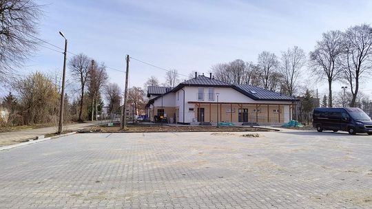 Budowa centrum kulturalnego w Niedomicach