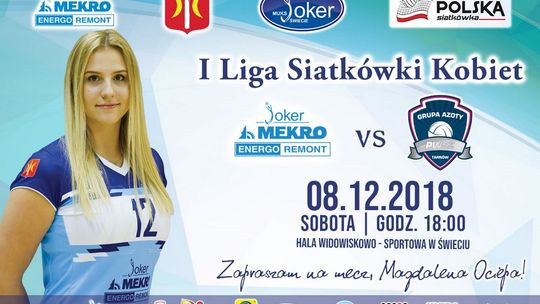 Cały mecz: I Liga Siatkówki Kobiet Joker Mekro-Energoremont vs PWSZ Tarnów (3:1)