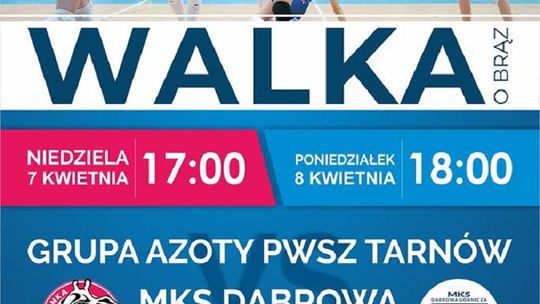 Cały poniedziałkowy mecz: Grupa Azoty PWSZ Tarnów - MKS Dąbrowa Górnicza (0:3)