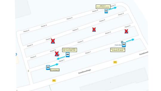 Czasowa zmiana organizacji pętli autobusowej w Mościcach