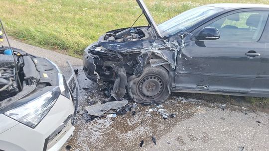 Czołówka w Ładnej. Dziecko i kierujący osobówką w szpitalu!