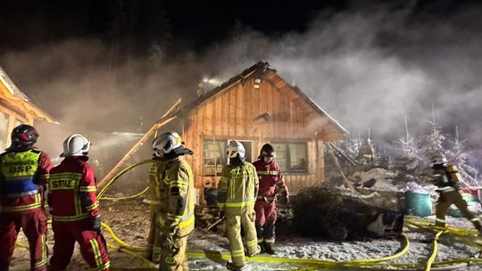 Cztery pożary jednego wieczoru w powiecie tatrzańskim