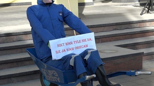 „Dłużej już nie będziemy czekać na obietnice prezesa!” Pikieta w Grupie Azoty