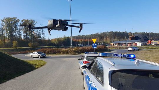 Drony w służbie w Policji