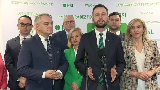 "Duża sprawa. Ruszamy w Polskę po podpisy". PSL zapowiada inicjatywę Uczciwa Polska