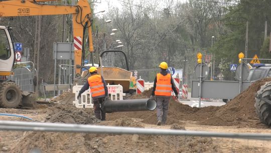 Duży remont na ulicy Braci Saków w Tarnowie. Są utrudnienia