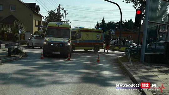 Dwie kobiety trafiły do szpitala po wypadku w Brzesku