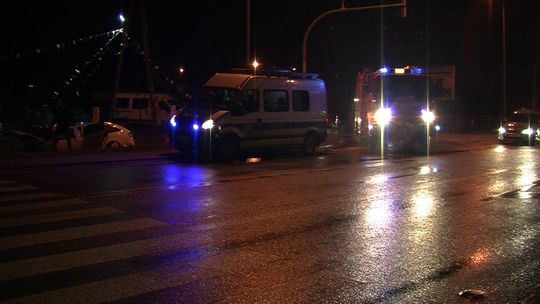 Dwie osoby poszkodowane w wypadku w miejscowości Ładna