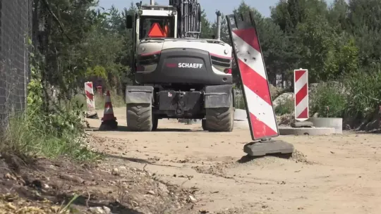 Dziewin zyska nową drogę – trwa rozbudowa kluczowego odcinka