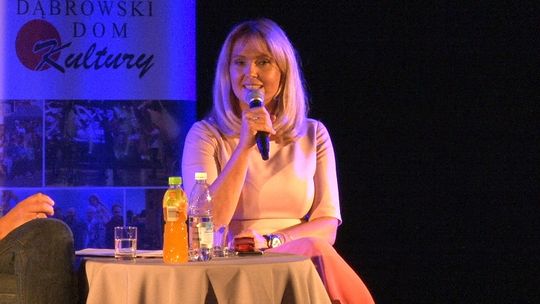 Ewa Wachowicz spotkała się z mieszkańcami Dąbrowy Tarnowskiej