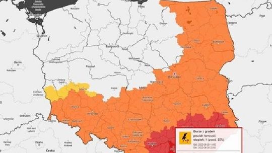 Fala upałów nad regionem tarnowskim i częścią Małopolski. IMGW wydało ostrzeżenie