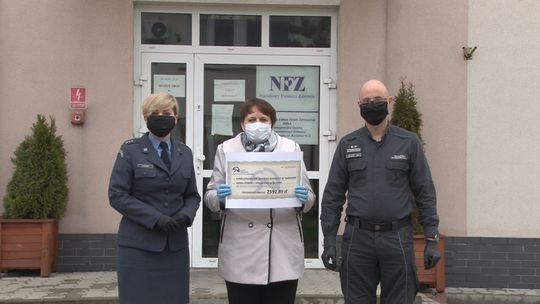 Funkcjonariusze Zakładu Karnego w Tarnowie przekazali część wynagrodzenia na walkę z COVID-19