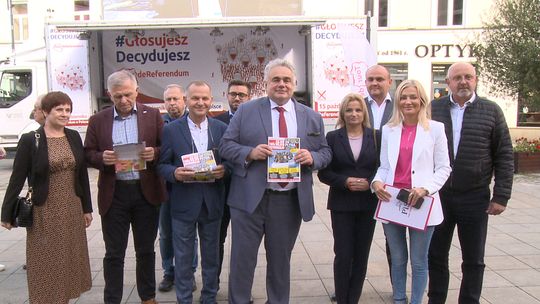 #GłosujeszDecydujesz, czyli "Tour de Referendum" w Tarnowie