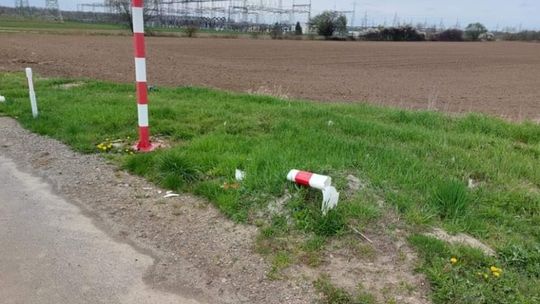 Gmina Tarnów walczy z dewastacją i kradzieżą znaków drogowych
