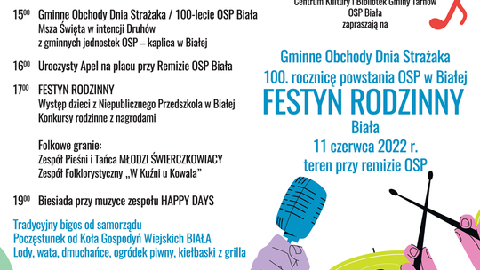 Gminne Obchody Dnia Strażaka i 100-lecie powstania OSP Biała
