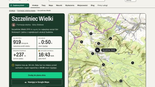 Góry Stołowe w jeden dzień: Szczeliniec Wielki i Błędne Skały w dobrej kolejności