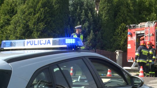 Groźne zderzenie trzech pojazdów w Koszycach Małych