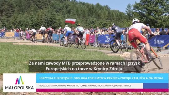 Igrzyska Europejskie: obsługa toru MTB w Krynicy-Zdroju zasłużyła na medal