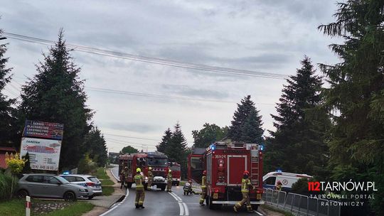 Ilkowice. Kierująca osobówką zjechała z drogi i uderzyła w przepust