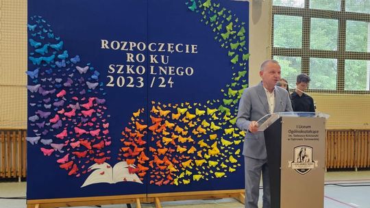 Inauguracja roku szkolnego 2023/2024 w szkołach ponadpodstawowych powiatu