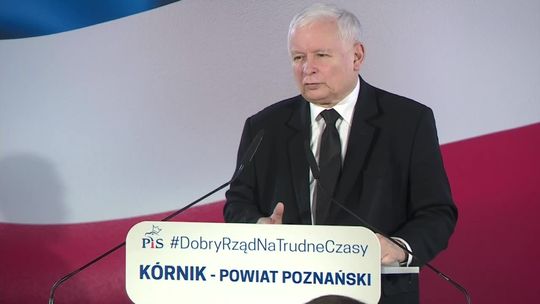 J. Kaczyński: Stawką wyborów będzie czy w Polsce ma być demokracja i praworządność, czy jakaś władza o charakterze chaotycznej dyktatury