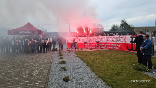 Jadowniki. Uczczenie pamięci poległych w powstaniu warszawskim