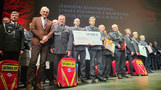 Jednostka OSP Szczucin doceniona przez Zarząd Województwa Małopolskiego