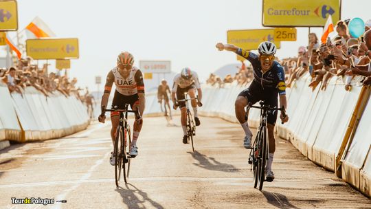 Joao Almeida najlepszy na 2. etapie Tour de Pologne z Zamościa do Przemyśla, Michał Kwiatkowski w ścisłej czołówce