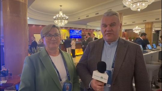 Józefa Szczurek-Żelazko o zdrowiu i bezpieczeństwu kobiet podczas Europejskiego Kongresu Samorządów w Mikołajkach