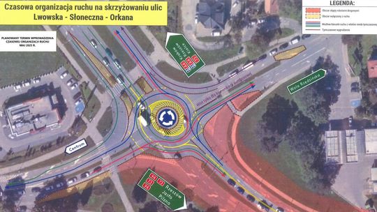 Już za tydzień na kluczowym tarnowskim skrzyżowaniu stanie rondo tymczasowe Już za tydzień na kluczowym tarnowskim skrzyżowaniu stanie rondo tymczasowe