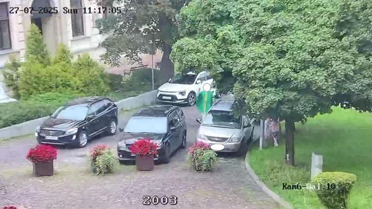 Kapłan poświęcił samochody stojące na zakazie. Strażnicy miejscy nie zdążyli z mandatami