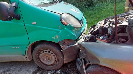 Kierująca seatem trafiła do szpitala po wypadku w Zalasowej