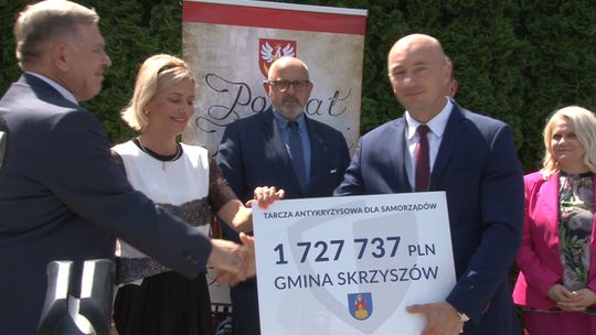 Kolejne gminy z terenu powiatu tarnowskiego ze wsparciem w ramach tarczy antykryzysowej dla samorządów