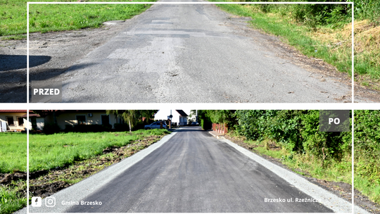 Kolejne remonty dróg w gminie Brzesko