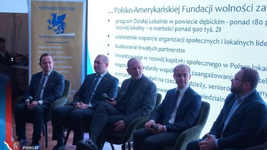 Konferencja „DKB 2.0 – razem na rzecz rozwoju lokalnej społeczności” w Dębicy zakończona