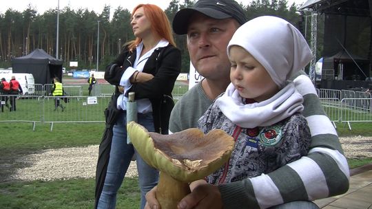 Konkurs na kosz grzybów w Borzęcinie