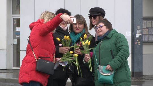 Kraków. 2500 tulipanów za jeden uśmiech