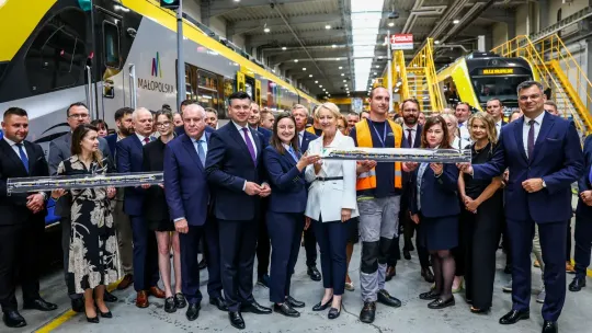 Małopolska odbiera nowe pociągi
