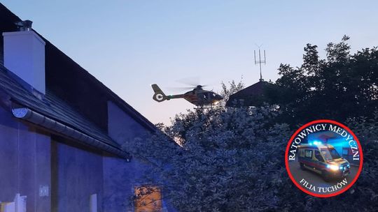 Mężczyzna spadł z wysokości w Jodłówce Tuchowskiej. Lądował śmigłowiec LPR