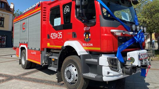 Miasto Bochnia pozyskało samochód ratowniczo-gaśniczy dla OSP Chodenice!