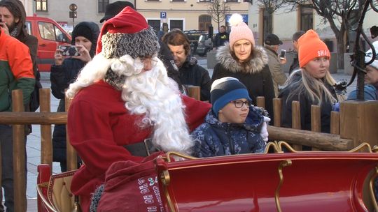 Mikołaj na tarnowskim Rynku