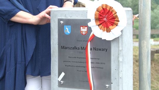 Most na Wiśle imieniem Marszałka Marka Nawary