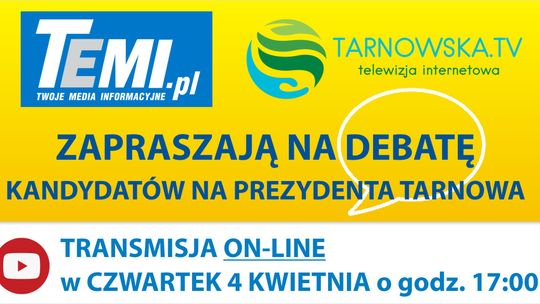 Debata kandydatów na Prezydenta Tarnowa